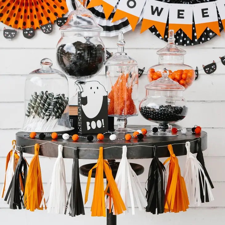 Halloween Tassel Garland
