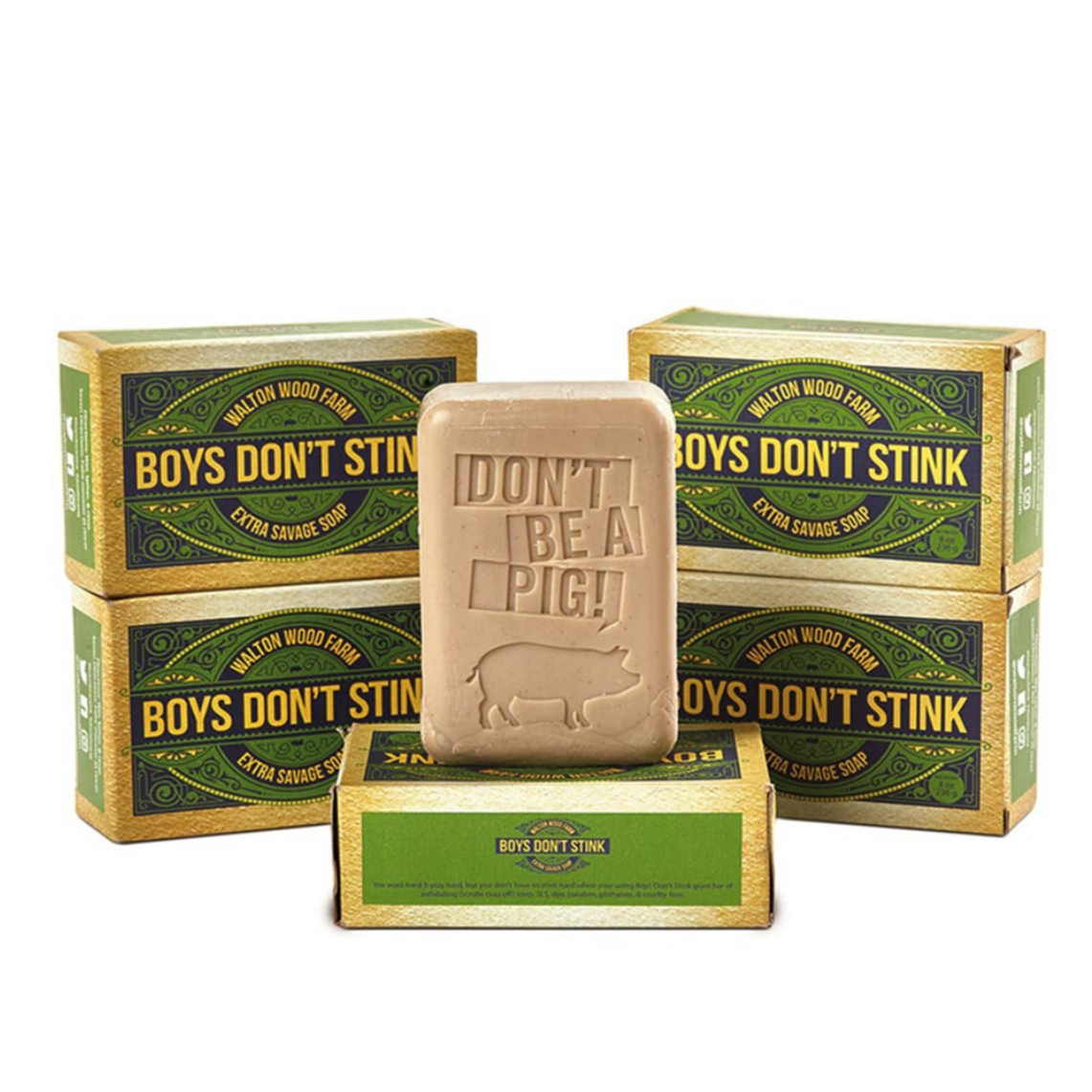Boys Don’t Stink XXL Oatmeal Soap Bar