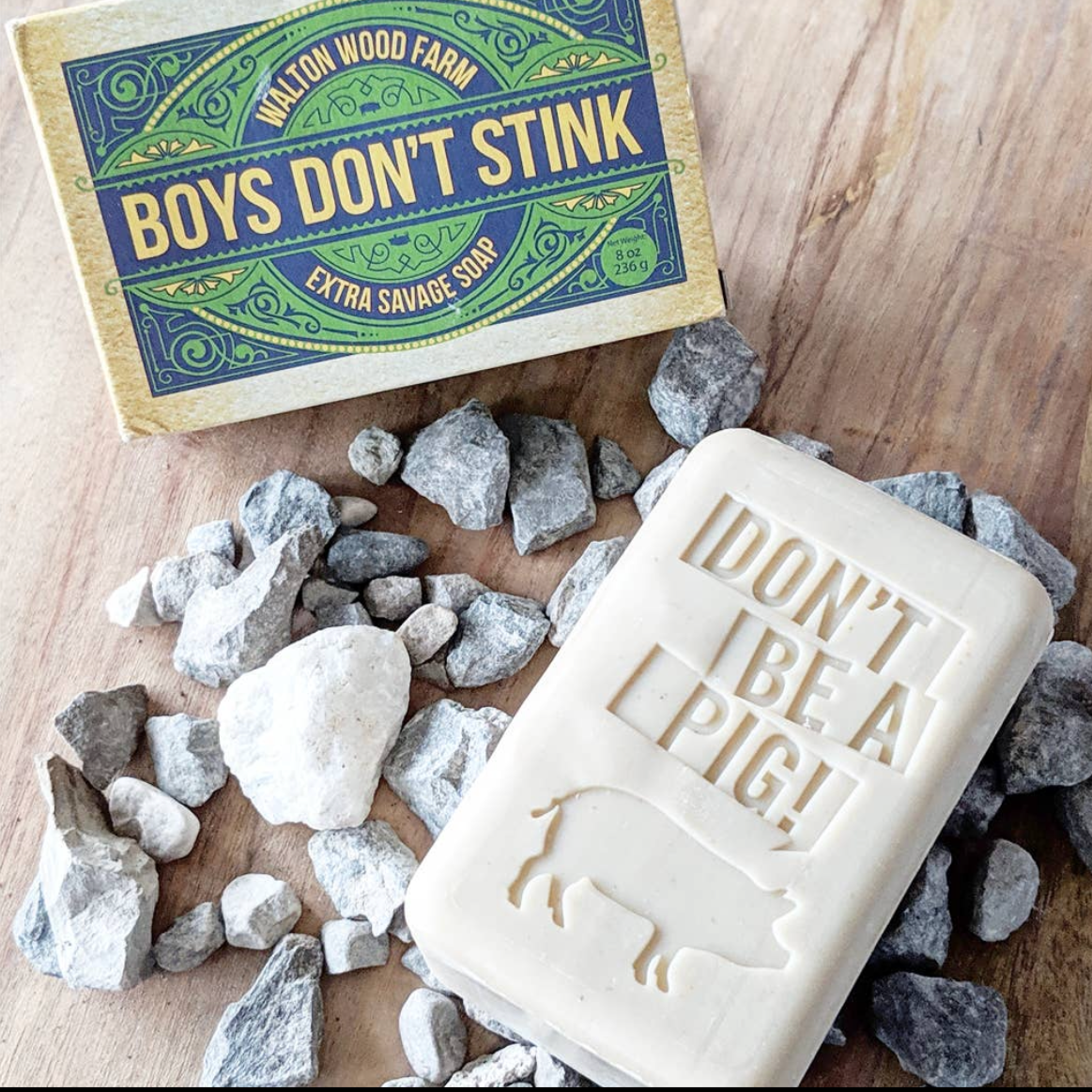 Boys Don’t Stink XXL Oatmeal Soap Bar