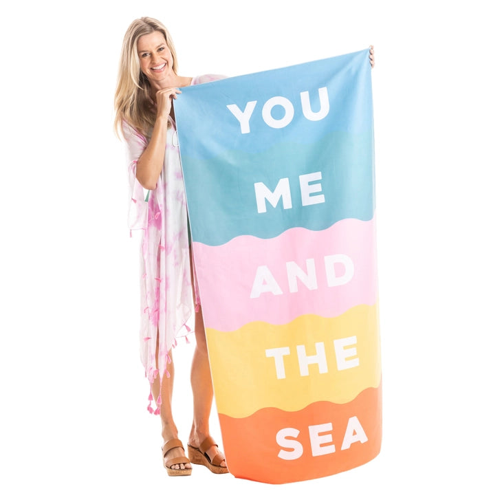 You Me & The Sea Beach Quick Dry Towel