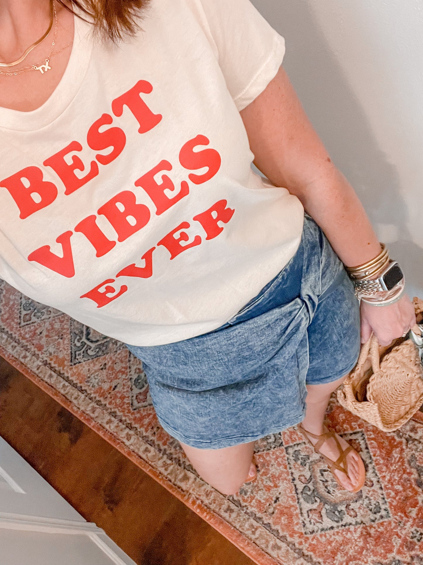 Closeout- Best Vibes Ever Tee