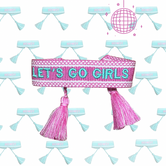 G+G Threads - Woven Bracelets - Let’s Go Girls