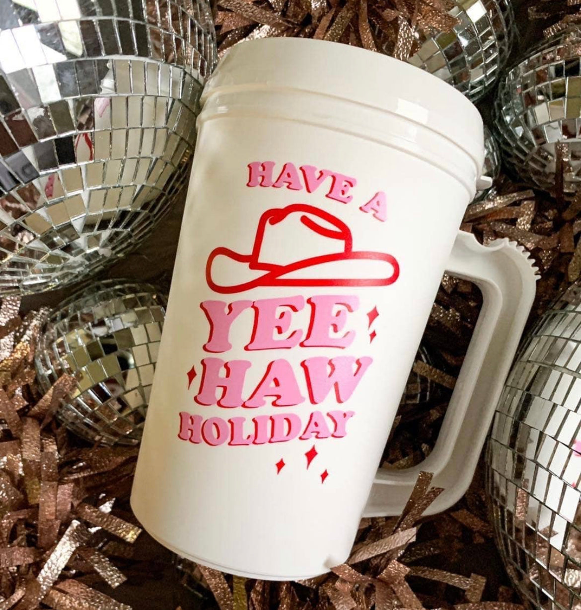 Yee Haw Holiday - 22oz Mega Mug