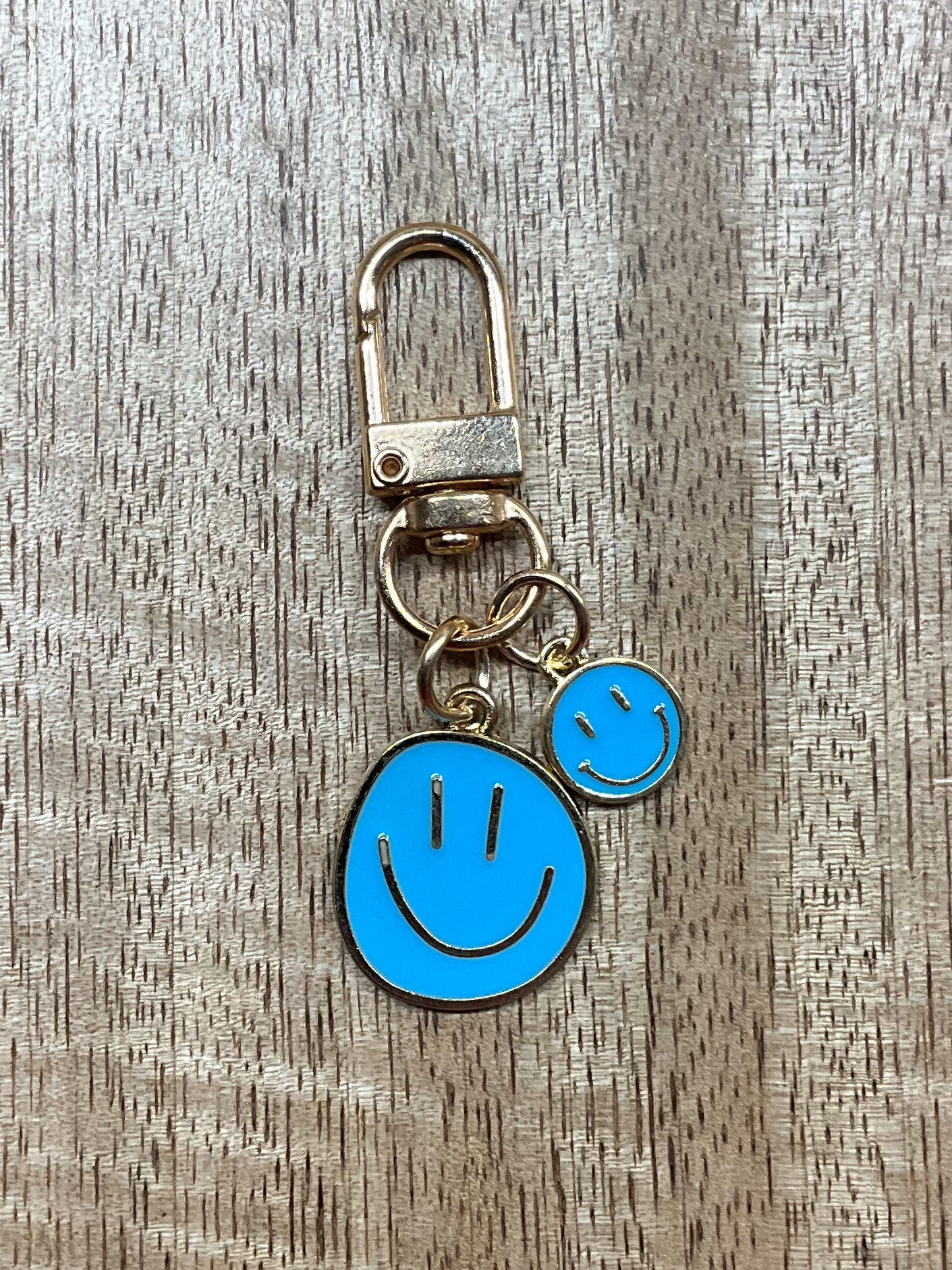 Tiny Smiles Enamel Keychain