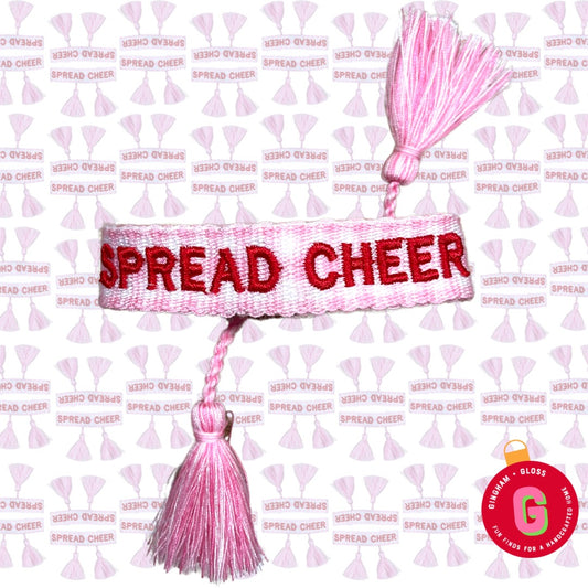 G+G Threads - Woven Bracelets - Spread Cheer