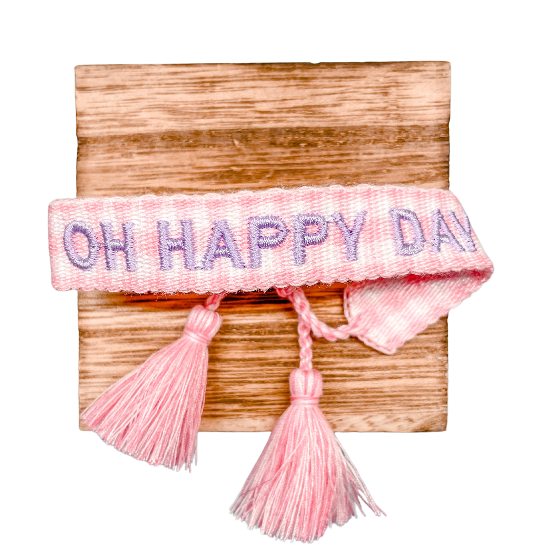 G+G Threads - Woven Bracelets - Oh Happy Day