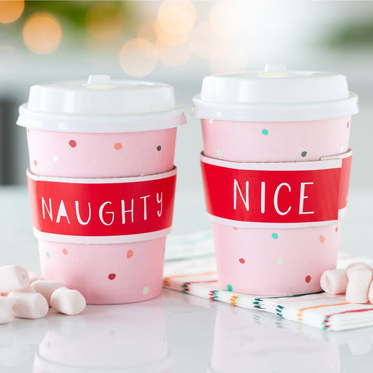 Christmas Cozy-to-go Cup Stack - 8oz | 8ct